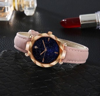 Стильний і яскравий жіночий наручний годинник Starry Sky Watch на магнітній заст. . фото 3