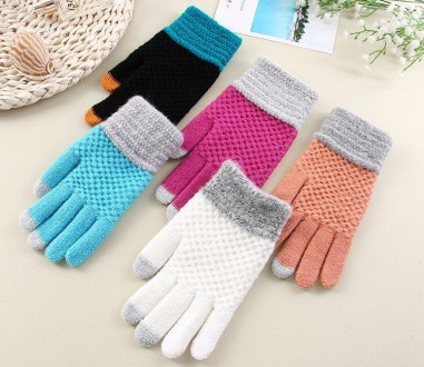 Рукавички для сенсорних екранів Touch Gloves Liberty crimson
Теплі та зручні рук. . фото 5