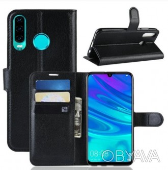 Чехол-книжка Bookmark для HUAWEI P30 Lite black
