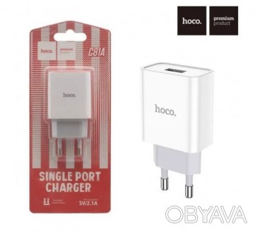 Зарядное сетевое устройство HOCO C81A 2.1A 1USB