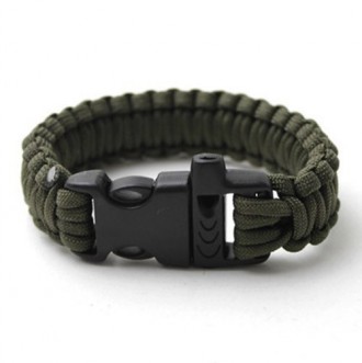 Браслет виживання Paracord army green
Браслет виживання з паракорда , це той акс. . фото 5