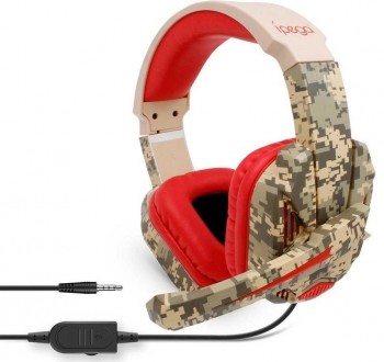 Ігрові геймерські навушники IPega Gaming PG-R005 з мікрофоном Comouflage. Київ. фото 1 Ігрові геймерські навушники IPega Gaming PG-R005 з мікрофоном Comouflage. Київ. фото 1