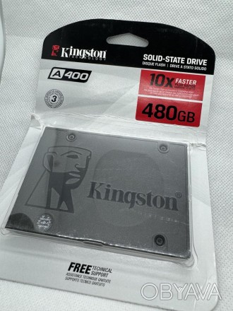 
Kingston SSDNow A400 480 GB (SA400S37/480G) SSD накопитель НОВЫЙ!!!
Твердотельн. . фото 1