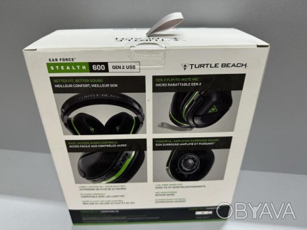 
Turtle Beach Stealth 600 Gen 2 USB (TBS-2372-02) Компьютерная гарнитура для Xbo. . фото 1