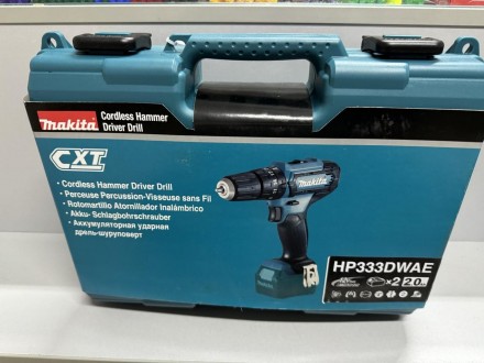 
Makita HP333DWAE Аккумуляторная ударная дрель-шуруповерт НОВАЯ!!!
Этот дрель-шу. . фото 5