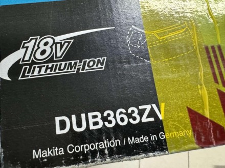 
MAKITA DUB363ZV Аккумуляторная воздуходувка НОВАЯ!!!
Легкая и удобная аккумулят. . фото 6