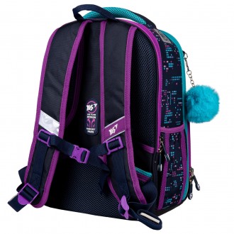 Рюкзак каркасний Yes Caramel Girl S-78: оптимальний рюкзак для учнів молодшої шк. . фото 5