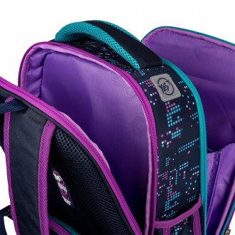 Рюкзак каркасний Yes Caramel Girl S-78: оптимальний рюкзак для учнів молодшої шк. . фото 10