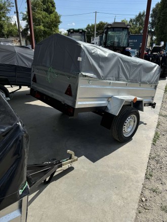 Причіп Дніпро-200 від заводу-виробника.новинка! Оцинковані борти причепа . Рама-. . фото 5
