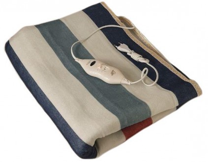 Электропростынь Electric Blanket 7420 150х160 см, разноцветные полоски. Бровари. фото 1 Электропростынь Electric Blanket 7420 150х160 см, разноцветные полоски. Бровари. фото 1