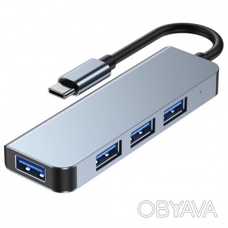 Стильный; качественный и компактный USB-хаб; который позволит расширить спектр и. . фото 1