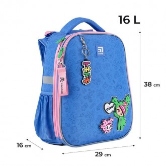 Набор школьный Kite SET_TK24-531M рюкзак + пенал + сумка для обуви – базовый кап. . фото 3