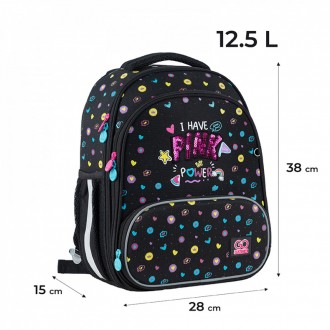 Каркасный рюкзак GO24-597M-2 – комфортная школьная модель с запатентованной орто. . фото 4