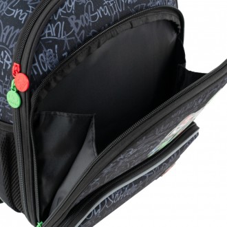 Каркасный рюкзак GO24-597M-6 – комфортная школьная модель с запатентованной орто. . фото 10