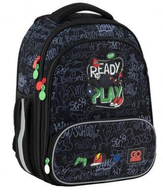 Каркасный рюкзак GO24-597M-6 – комфортная школьная модель с запатентованной орто. . фото 2