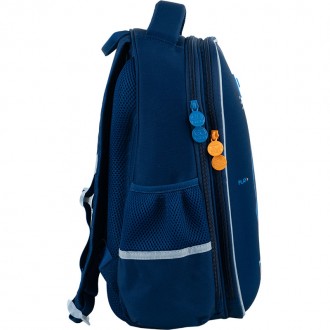 Полукаркасный ортопедический рюкзак GO24-165M-8 предназначен для школьников 6-10. . фото 8