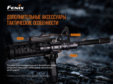 
 
Опис ліхтарі Fenix E20 (2015) Cree XP-E2:
 Удосконалена модель PD32 V2.0 – по. . фото 7