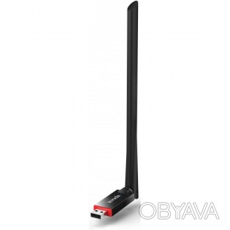 Tenda U6 – високочастотний Wi-fi адаптер 300 Мб/с. Антена 6 dBi встановлює рекор. . фото 1