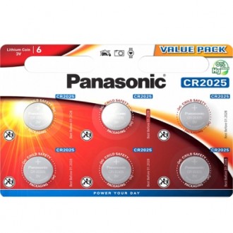 Батарейка Panasonic CR 2025 BL 6шт. Харьков. фото 1 Батарейка Panasonic CR 2025 BL 6шт. Харьков. фото 1