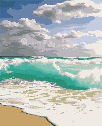 Картина за номерами Море 40 х 50 Artissimo PN2880. Дніпро. фото 1 Картина за номерами Море 40 х 50 Artissimo PN2880. Дніпро. фото 1