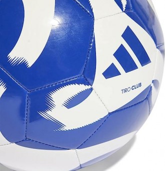 М'яч футбольний Adidas Tiro Club HZ4168 для активних ігор на відкритому повітрі.. . фото 3