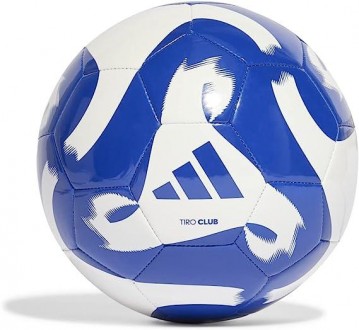 М'яч футбольний Adidas Tiro Club HZ4168 для активних ігор на відкритому повітрі.. . фото 2