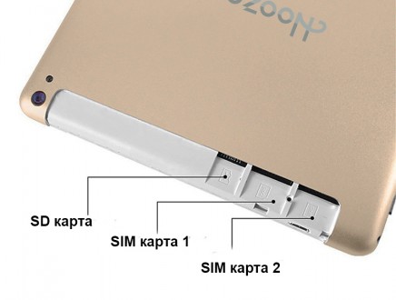 
Планшет-телефон Hoozo MTPad116 LTE 2/32 4G Gold Hoozo MTPad116 LTE Gold, що вра. . фото 5