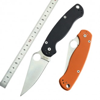 
 Нож Spyderco Para-Military 2 C81 China черный Китайский аналог ножа Spyderco P. . фото 4