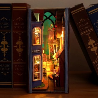 
 ✨ Ласкаво просимо в Enchanted World of Magic Spell Street DIY Book Nook!✨ Зроб. . фото 11