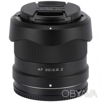 Об'єктив Viltrox AF 20mm f/2.8 Lens (Nikon Z) (AF 20/2.8 Z)
Об'єктив Viltrox AF . . фото 1