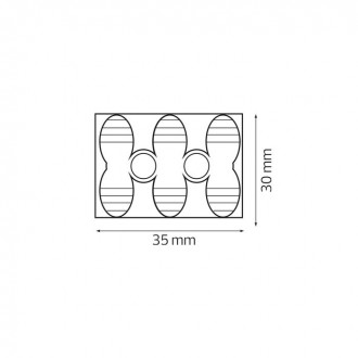 Коннектор Horoz Electric Wire spring-3 с плоско-пружинным зажимом для гибкого и . . фото 3