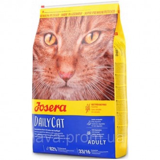 JOSERA DailyCat підходить для щоденного годування домашніх кішок і для тих, які . . фото 2