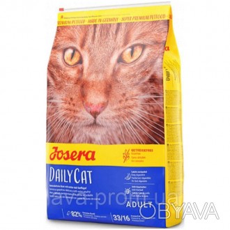 JOSERA DailyCat підходить для щоденного годування домашніх кішок і для тих, які . . фото 1