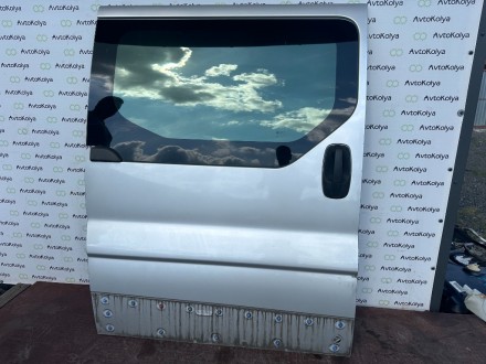 Б/у Дверь боковая сдвижная со стеклом Renault Trafic 2001-2013. Ковель. фото 1 Б/у Дверь боковая сдвижная со стеклом Renault Trafic 2001-2013. Ковель. фото 1