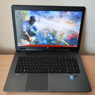 
Игровой ноутбук HP Zbook 17 G1 17.3" FHD/IPS i7-4800MQ/16Gb DDR3/128 SSD+ 500 H. . фото 2