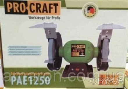 Точило електричне Низькечина WerkZeuge ProCraft Professional Модель 200-1250 Пот. . фото 1