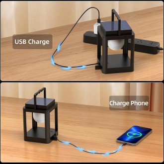 Фонарь на солнечной батарее, перезаряжаемый фонарь Collasis с 3 уровнями яркости. . фото 5