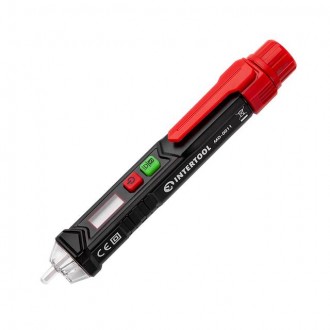 Тестер напруги безконтактний, LCD дисплей INTERTOOL MD-0011. Харьков. фото 1 Тестер напруги безконтактний, LCD дисплей INTERTOOL MD-0011. Харьков. фото 1