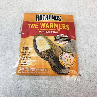 Грелки для ног HotHands Toe Warmers, идеально подходят для коньков, лыжных ботин. . фото 2