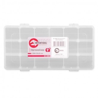 Органайзер 9" 230x125x35мм INTERTOOL BX-4000. Харьков. фото 1 Органайзер 9" 230x125x35мм INTERTOOL BX-4000. Харьков. фото 1