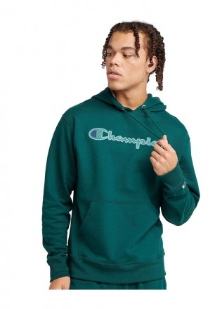 
 Толстовка чоловіча або ж унісекс Champion Powerblend Fleece Pullover Hoodie: С. . фото 2