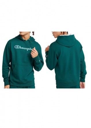 
 Толстовка чоловіча або ж унісекс Champion Powerblend Fleece Pullover Hoodie: С. . фото 4