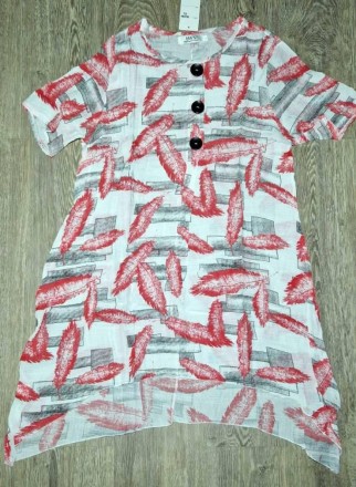 Сукня-туніка легка асиметрична ХL, 2XL. Вишгород. фото 1 Сукня-туніка легка асиметрична ХL, 2XL. Вишгород. фото 1
