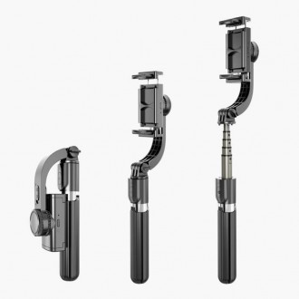  Стабилизатор телефона Gimbal L08. Штатив держатель телефона с Bluetooth пультом. . фото 5