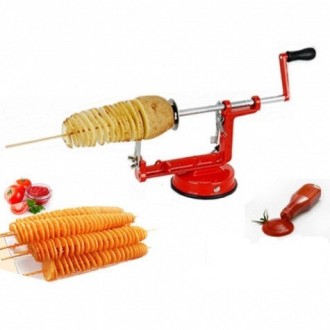 Машинка для резки картофеля спиралью SPIRAL POTATO SLICER Чипсы Top Trends TM-11. Харьков. фото 1 Машинка для резки картофеля спиралью SPIRAL POTATO SLICER Чипсы Top Trends TM-11. Харьков. фото 1