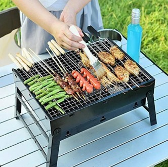 Складной барбекю гриль портативный гриль Bbq Grill Portable №A183.Это крошечный . . фото 9