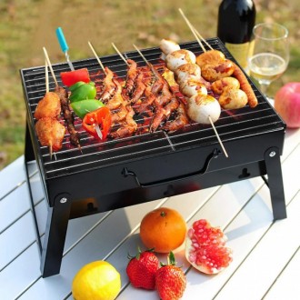 Складной барбекю гриль портативный гриль Bbq Grill Portable №A183.Это крошечный . . фото 2