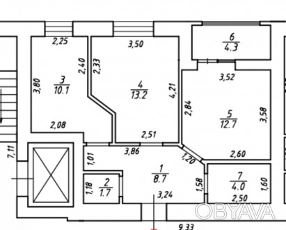 Продаж в НОВОБУДОВІ 55/26/10м поверх 8/12ц
Ціна 66000$
Продається 2 кімнатна ква. Зализнычный. фото 1