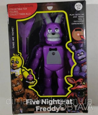 Игровая фигурка Бони 13см Светится, Bony Аниматроники "5 Ночей с Фредди" HG-3301