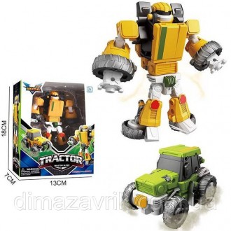 Игрушка Трансформер ХМ 1223 T12 Тобот Трактор Робот 12см Tobot Tractor. Харьков. фото 1 Игрушка Трансформер ХМ 1223 T12 Тобот Трактор Робот 12см Tobot Tractor. Харьков. фото 1